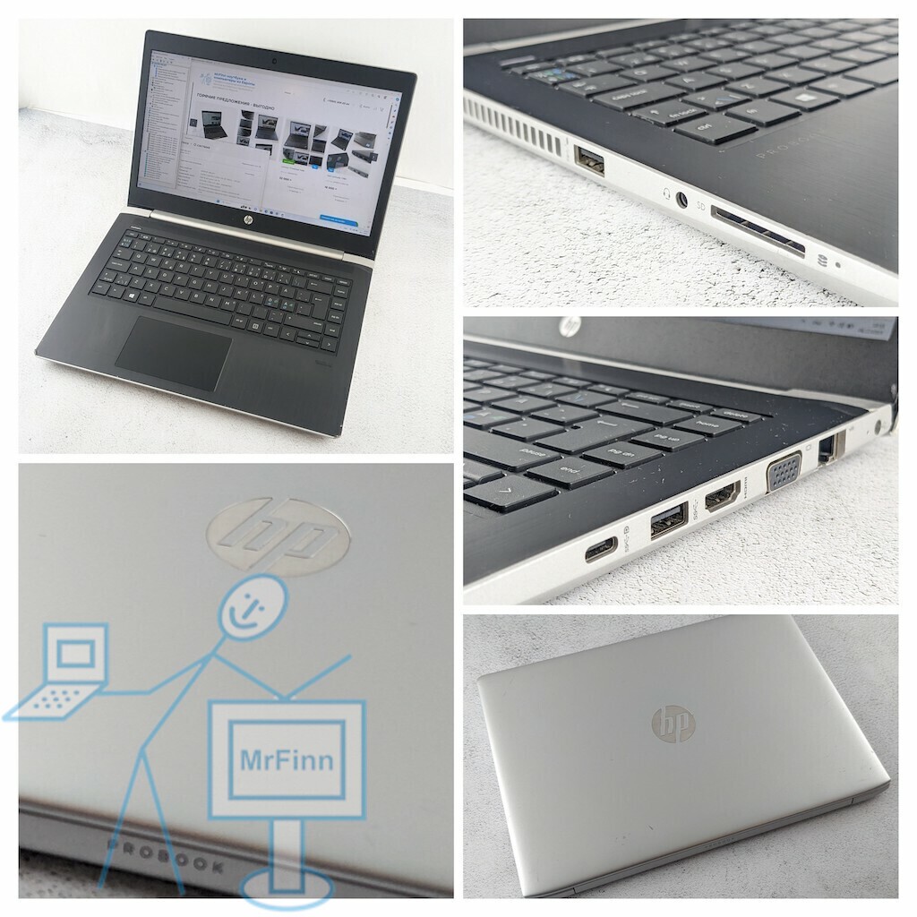 ноутбук Hp Probook 440 G5 I7 8550u 8gb Ssd 256gb Fullhd Ips 14 бу купить в СПб — Mrfinn 2665